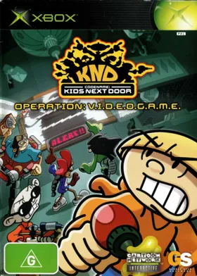 Codename Kids Next Door Operation V I D E O G A M E (USA) box cover front